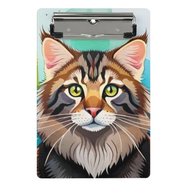 Cute dog close up mini clipboard (Front)