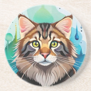 Cute dog close up mini clipboard coaster