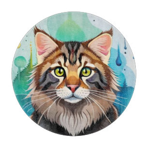 Cute dog close up mini clipboard cutting board