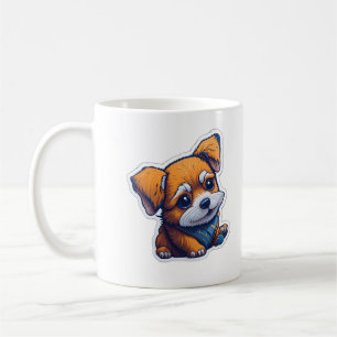cute dog coffee mug