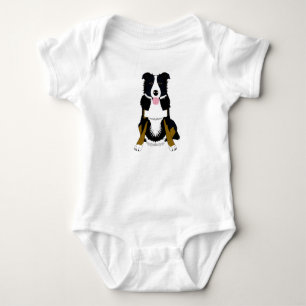 Cute dog design. baby bodysuit