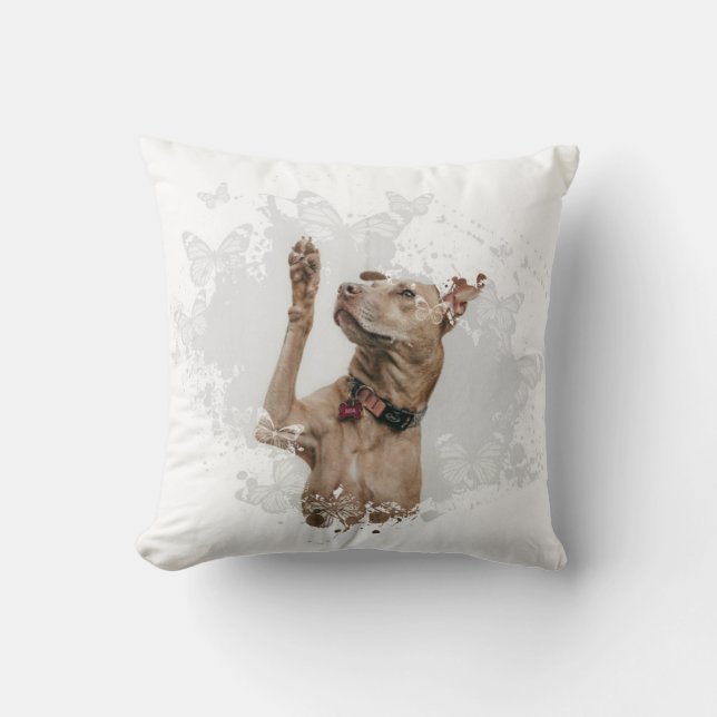 Cute Dog Design Cushion (Front)