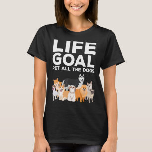 Cute Dog Design For Men Women Kids Pet Animal Dog T-Shirt
