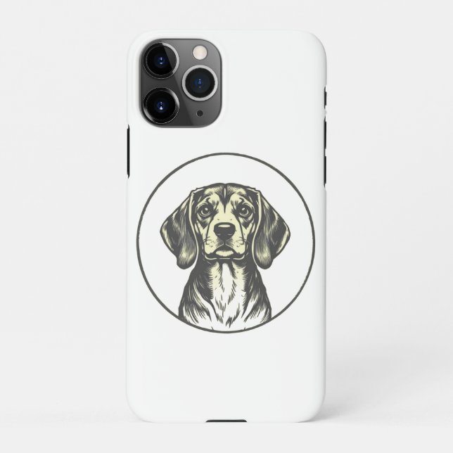 "Cute Dog Design iPhone 11 Pro Max Case  (Back)