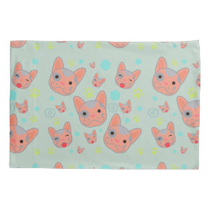 Cute Dog Face Pattern - Pillowcase