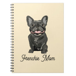Cute dog, French bulldog Notebook