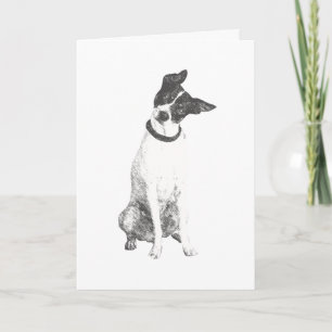 Cute Dog Friendship Card