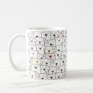 Cute Dog Funny Cartoon Pets Lovely Animals Coffee Mug