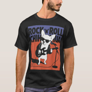 Cute Dog Funny Chihuahua Playing T-Shirt