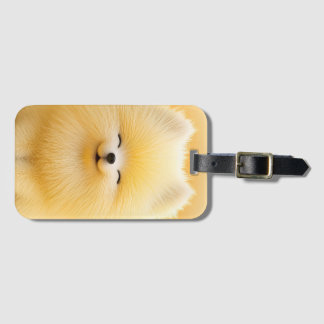 Cute Dog Furry Friend Designs Luggage Tag