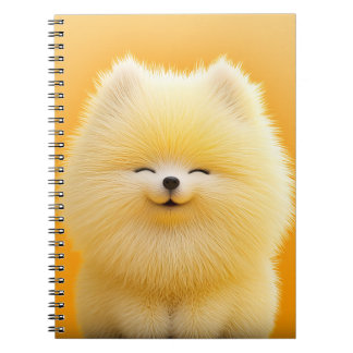 Cute Dog Furry Friend Designs Spiral Notebook