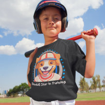 Cute Dog Gifts for Baseball Players Lovers Boys
