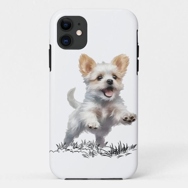 “Cute Dog iPhone 11 Case – Stylish Protective Phon (Back)