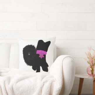 Cute dog is a diva cushion