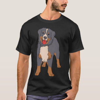 Cute Dog Lover Bernese Dog For Dog Owners girl gir T-Shirt
