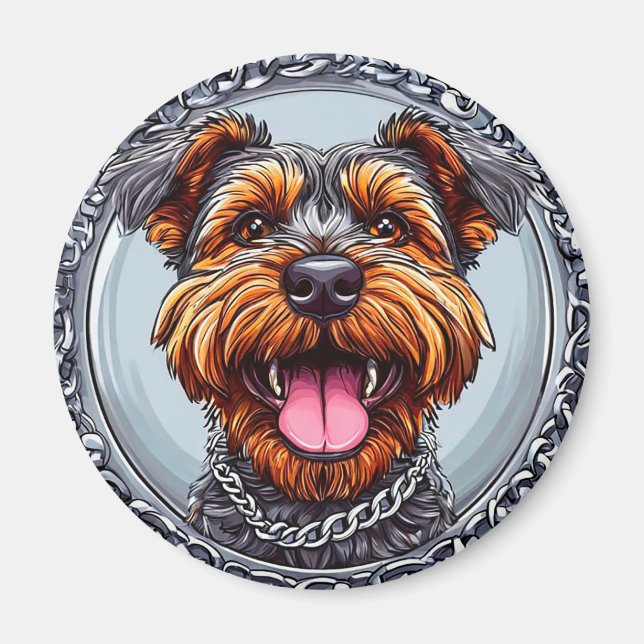 Cute Dog Magnet (Front)