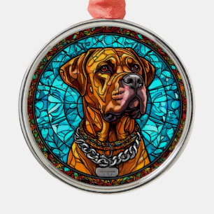 Cute Dog Metal Ornament