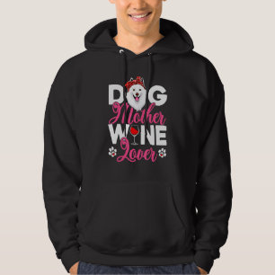 Cute Dog Mother American Eskimo Dog Mother's Day 1 Hoodie