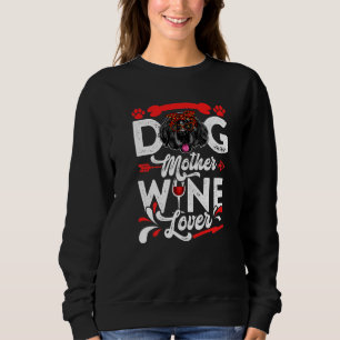Cute Dog Mother Newfoundland Dog Mother's Day 1 Sweatshirt