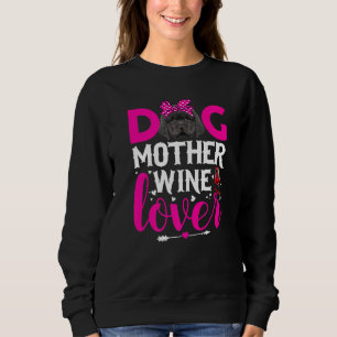 Cute Dog Mother Newfoundland Dog Mother's Day Sweatshirt