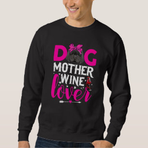 Cute Dog Mother Newfoundland Dog Mother's Day Sweatshirt