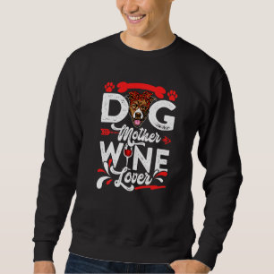Cute Dog Mother Pitbull Dog Mother's Day 1 Sweatshirt