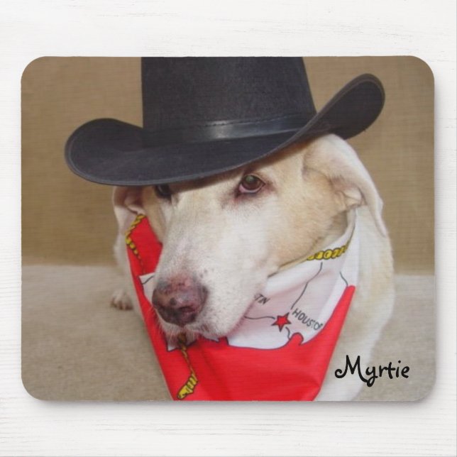 Cute Dog Mouse Pad (Front)