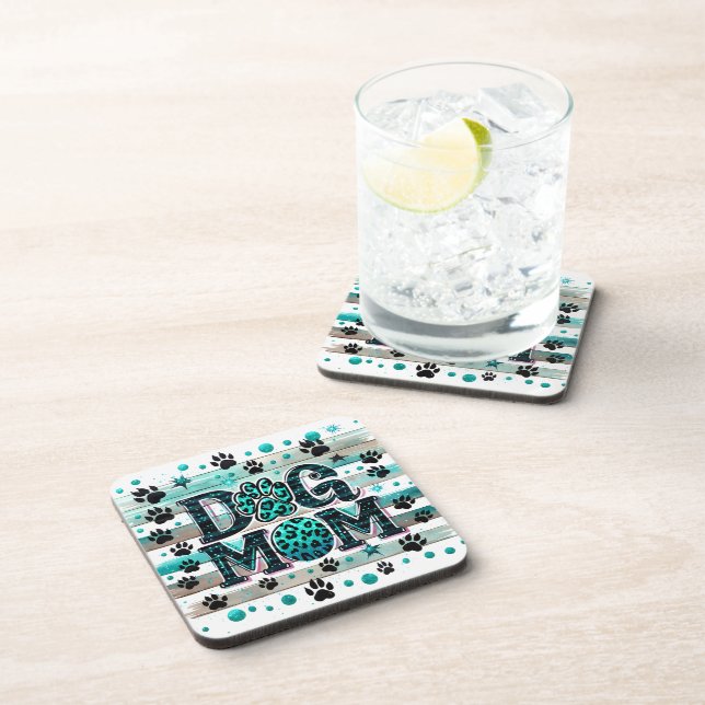 Cute Dog Mum Coaster (Right Side)