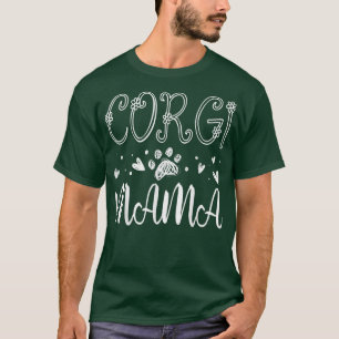 Cute Dog Mum corgi owners dog lovers T-Shirt
