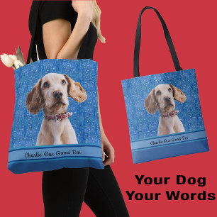Cute Dog Mum Grandma Puppy Lover Photo Gift       Tote Bag