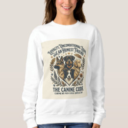 Cute Dog Mum sweatshirt for Women | Cosy Gift 