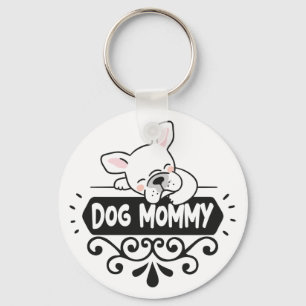 Cute Dog mummy pet animal lovers Key Ring