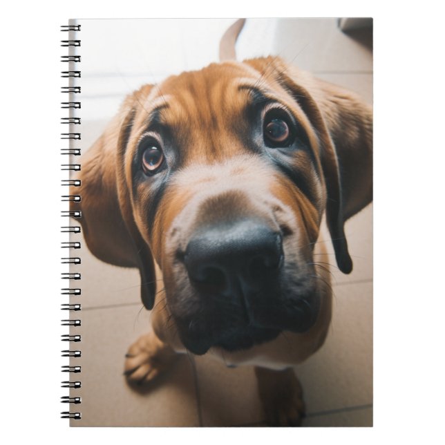Cute Dog Notebook (Front)