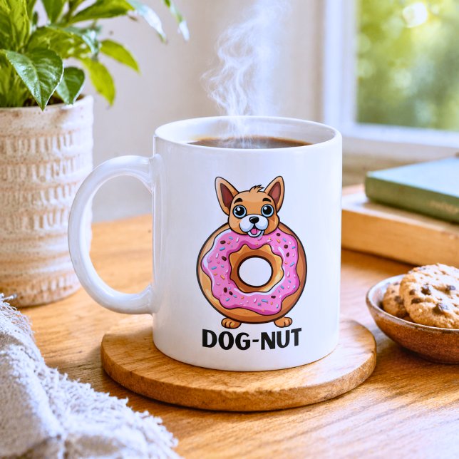 Cute Dog-Nut Coffee Mug (Creator Uploaded)