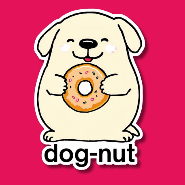 Cute Dog-Nut Waterproof  (Creator Uploaded)
