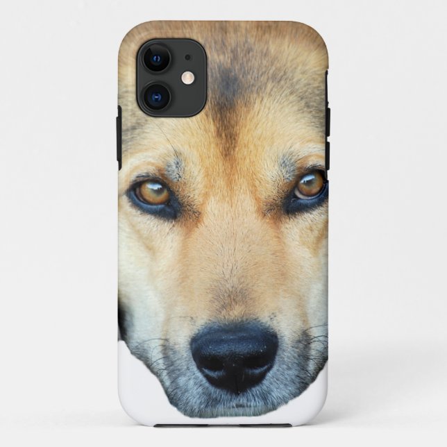 Cute dog on any colour background Case-Mate iPhone case (Back)
