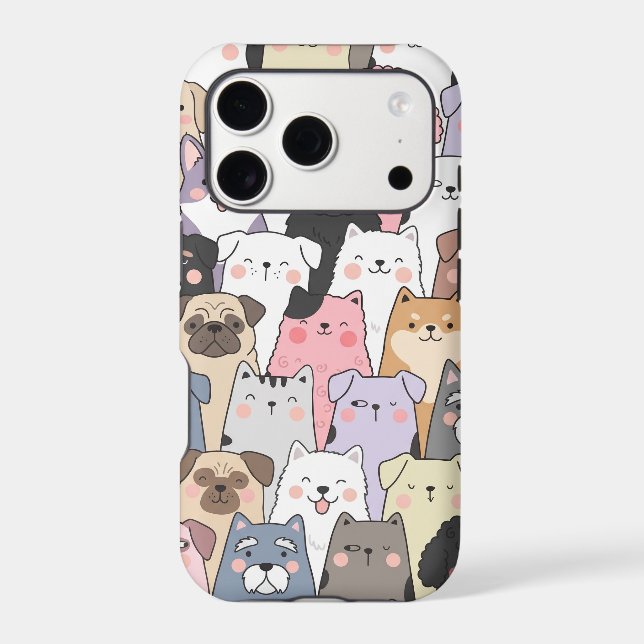 Cute Dog Pattern  (Back)
