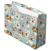 Cute Dog Pattern Party Hat Birthday