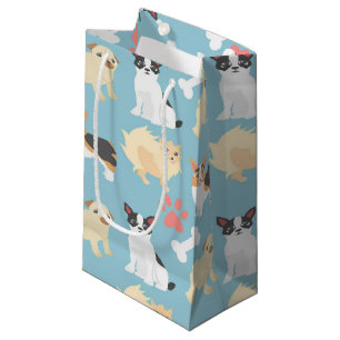 Cute Dog Pattern Small Gift Bag