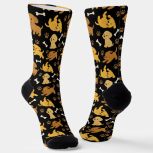 Cute Dog Pattern Socks