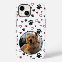 Cute Dog Paw Print Pet Pattern