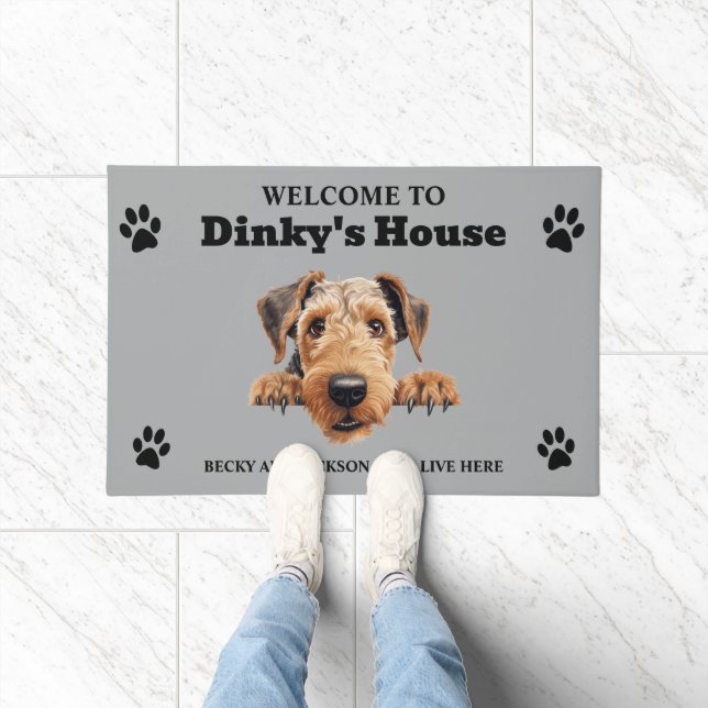 Cute Dog Photo Doormat (Indoor)