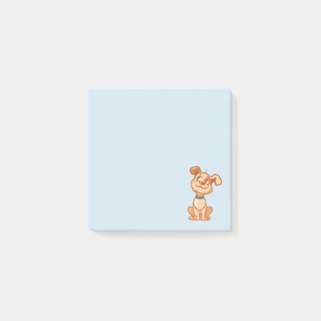 Cute Dog Post-it® Notes (Front)