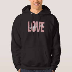 Cute dog present puppy sweet heart Greyhound Love Hoodie