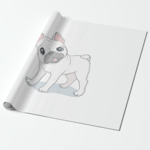 Cute Dog Puppy Gift For Dog Lovers Wrapping Paper