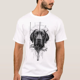 Cute Dog(Ruff Draft) - Graphic Tee