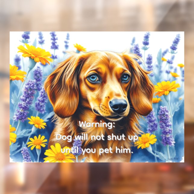 Cute Dog sign (Sheet 2)