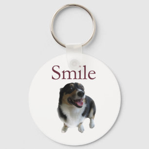Cute Dog Smile Key Ring