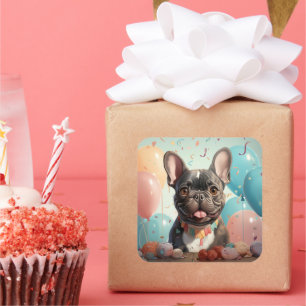 Cute dog sticker