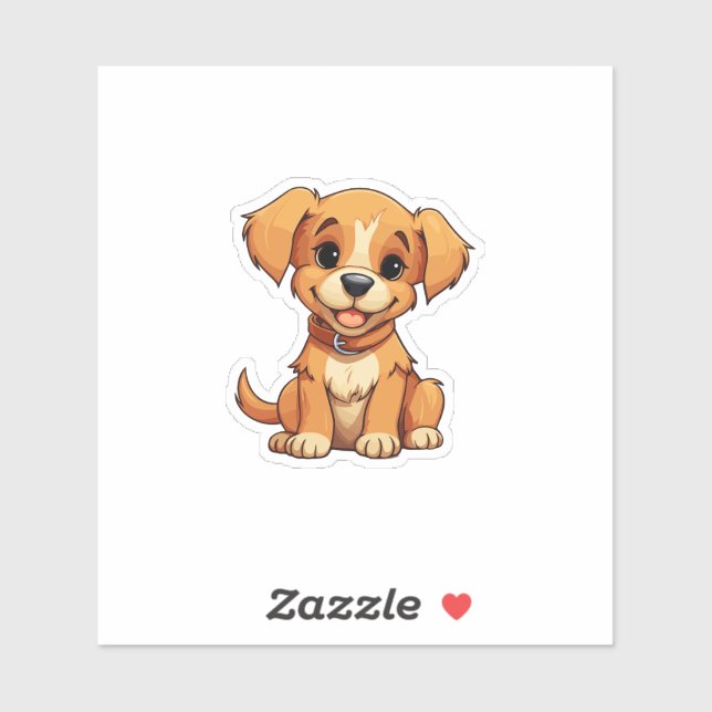 Cute Dog sticker (Sheet)